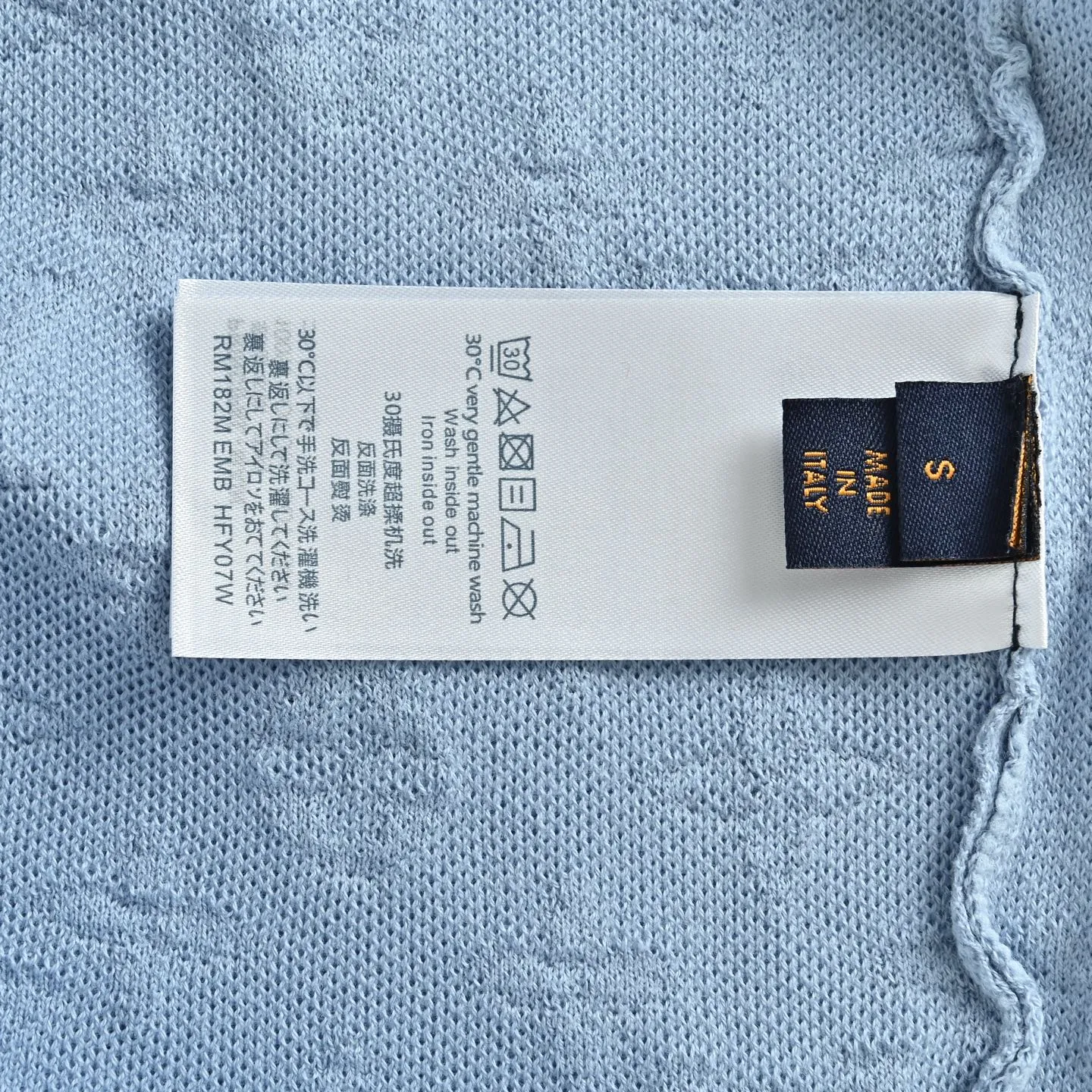 Louis Vuitton/Louis Vuitton 26ss dark pattern old flower jacquard knitted Polo short sleeves